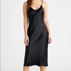 Satin Midi Slip Dress “A New Day”